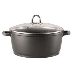 Baccarat Granite Casserole With Lid 24 X 11cm