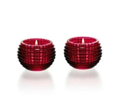 Eye Red Votives, Set Of 2