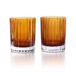 Harmonie Tumbler, Orange, Set Of 2