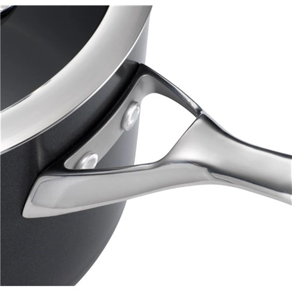 Baccarat ID3 Hard Anodised Saucepan With Lid 20 X 12cm - Image 3