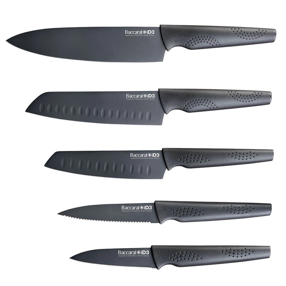Baccarat ID3 CS Kuro Knife Block 6 Piece
