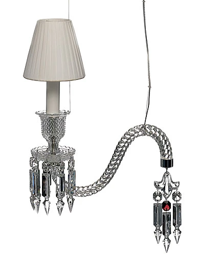 Baccarat Fantome Single Light Crystal Chandeliere