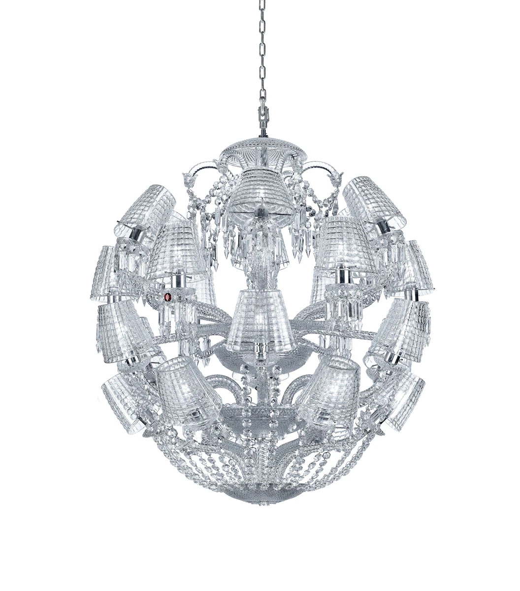 Baccarat Le Roi Soleil 24 Light Chandelier