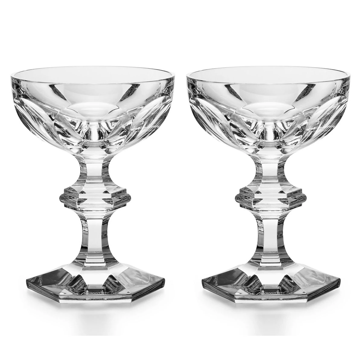 Baccarat Harcourt 1841 Champagne Coupe Set Of 2