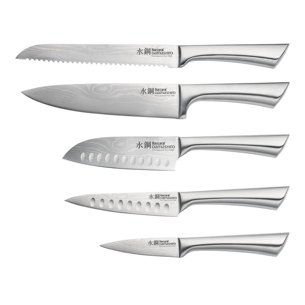 Baccarat Damashiro Kinzoku 7-Piece Japanese Steel Knife Block - Image 4