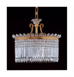 Baccarat Crinoline Chandelier 13 Lights Oval