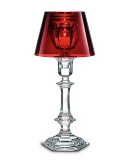 Baccarat Our Fire Candleholder Red