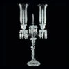 Baccarat Enfant Candelabras For Wax Candle With Hurricane Shade Holder 2 Light