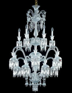Baccarat Solstice Chandelier 18 Lights