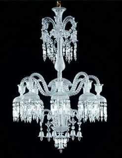 Baccarat Solstice Chandelier 8 Light