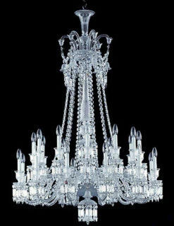 Baccarat Zenith Long Chandelier 24 Lights