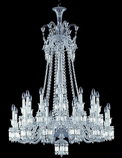 Baccarat Zenith Long Chandelier 24 Lights