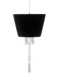 Baccarat Torch Ceiling Units With Black Shade