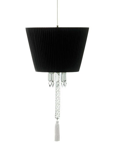 Baccarat Torch Ceiling Units With Black Shade