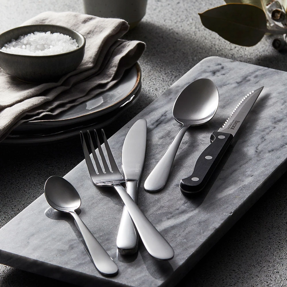 Baccarat Sabre Fussen 40 Piece German Stainless Steel Cutlery Set - Image 2