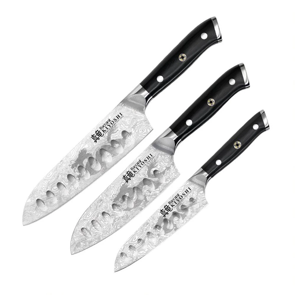 Baccarat Kiyoshi Santoku Set Of 3