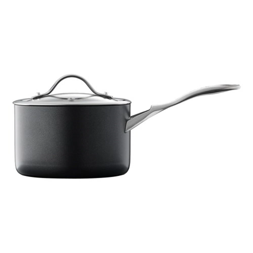 Baccarat ID3 Hard Anodised Saucepan With Lid 20 X 12cm - Image 2