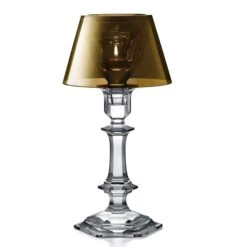 Our Fire Candleholder With Gold Shade